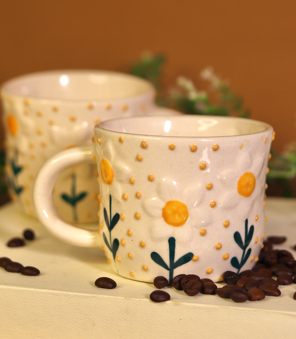 Golden Bloom Mug
