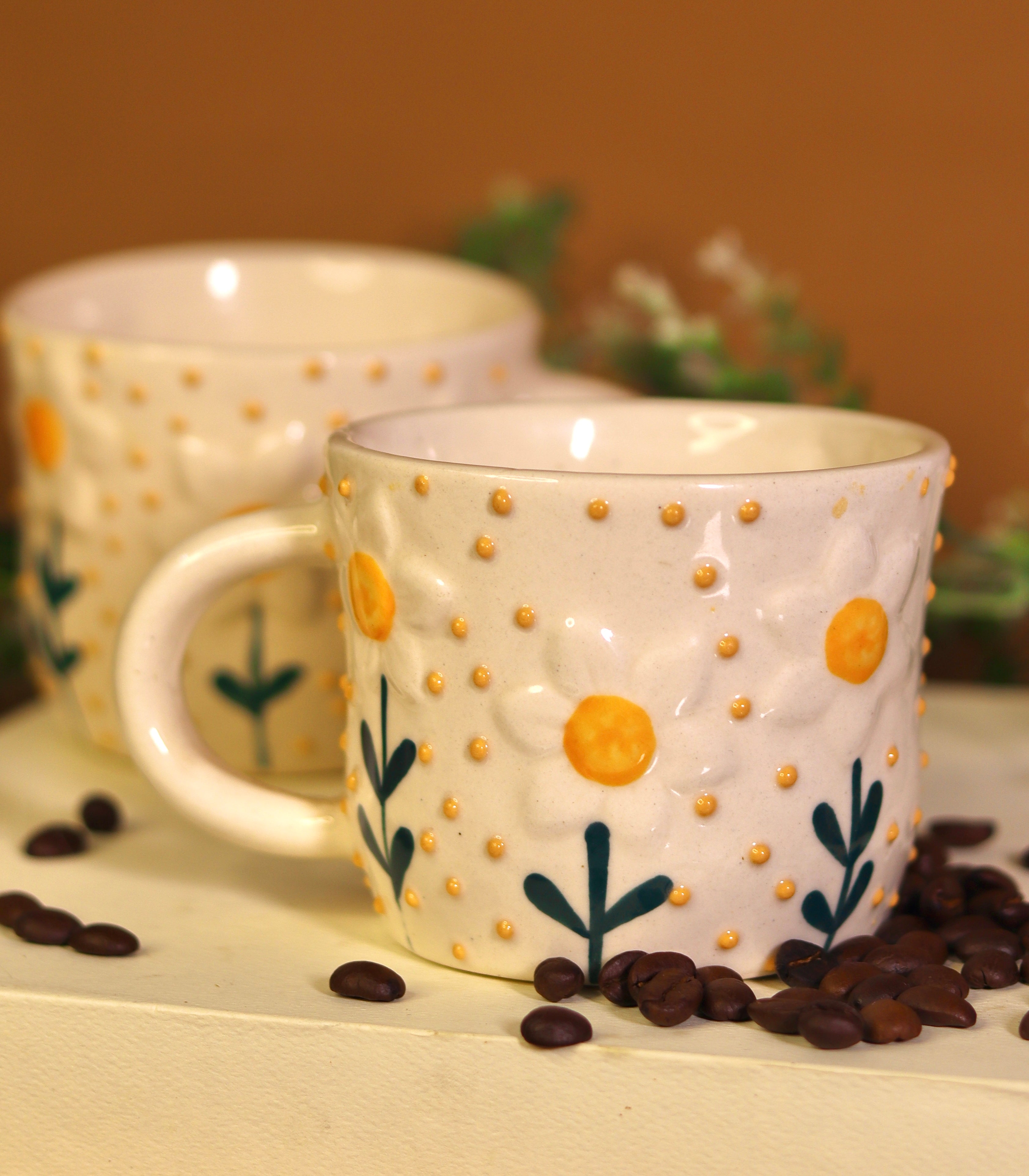 Golden Bloom Mug