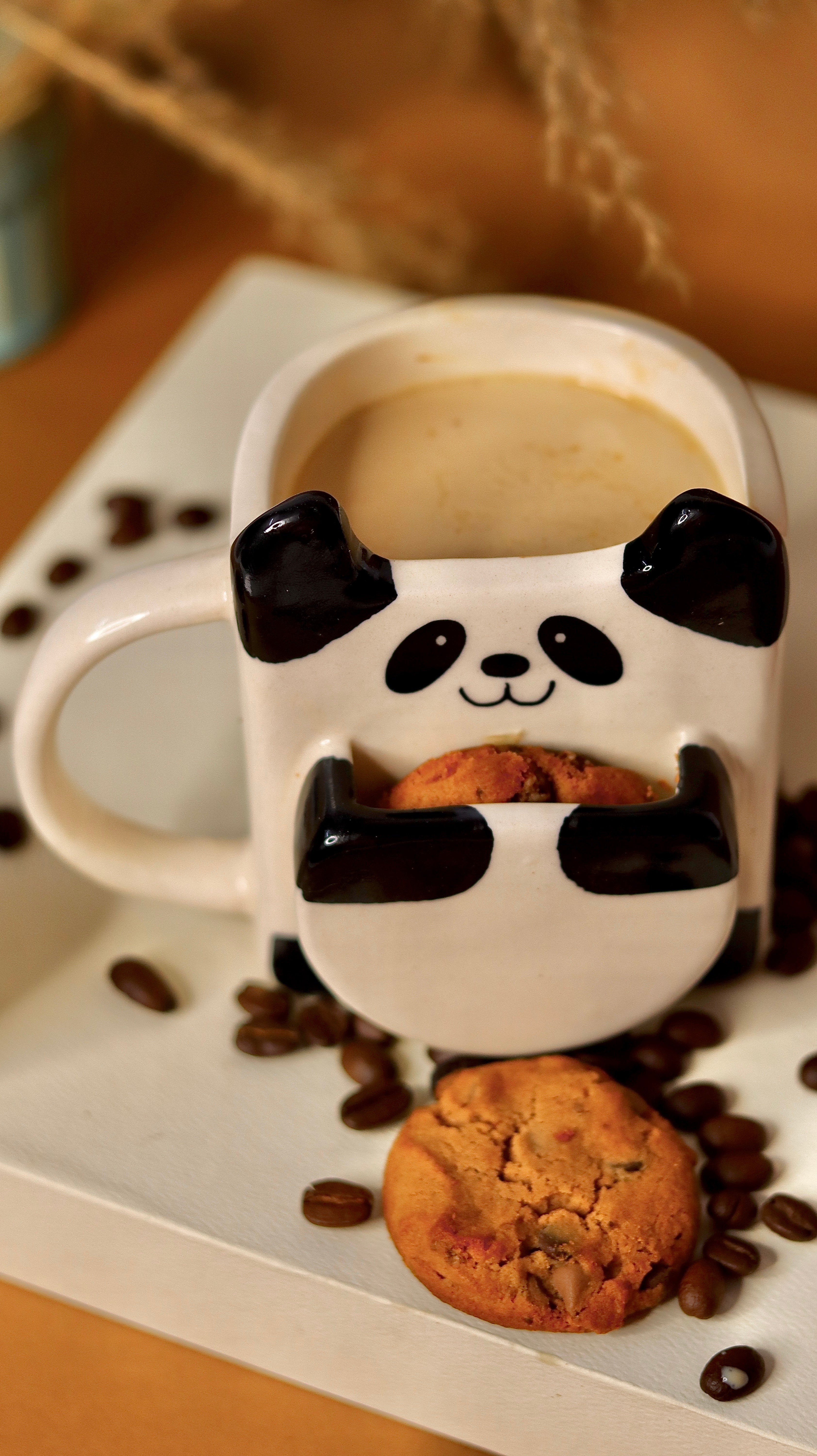 Hug-A-Cookie Panda Mug