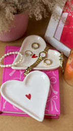 Sweet Drop Heart Trinket tray