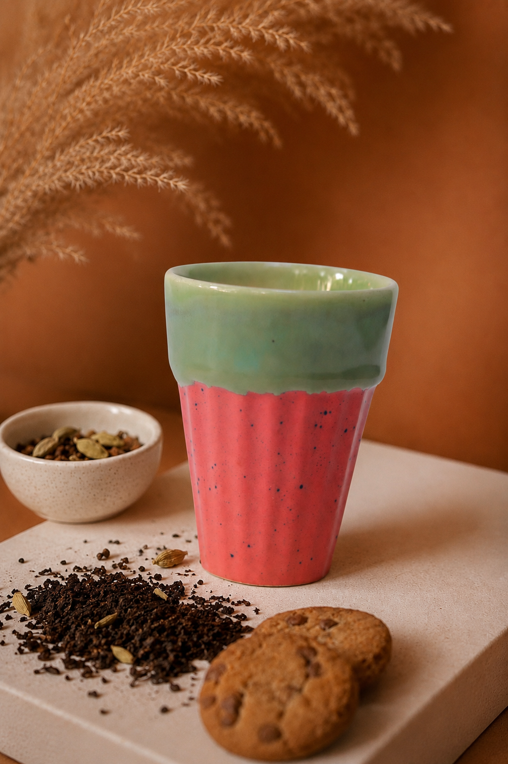 Strawberry Kadak-e-Kulhad