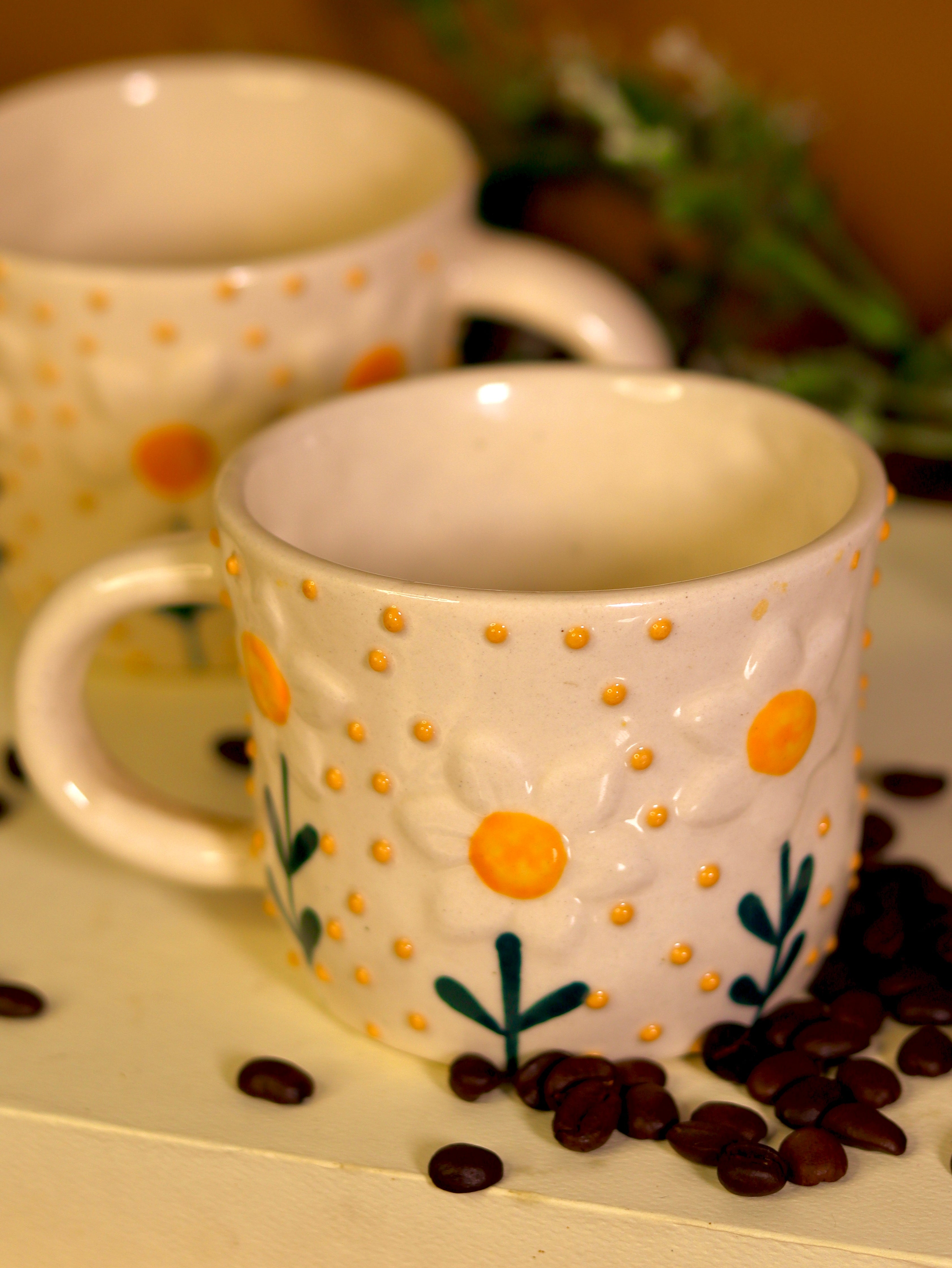Golden Bloom Mug