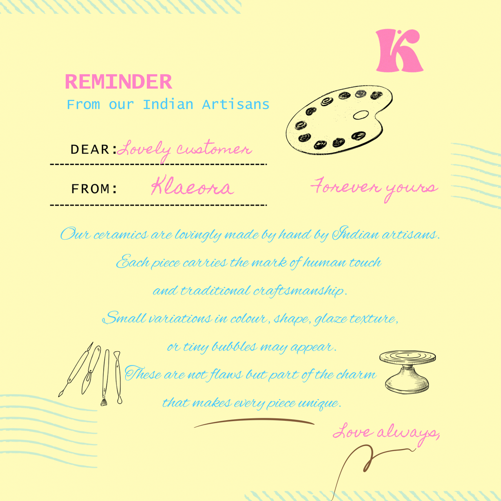 Pink blue Kadak-e-Kulhad