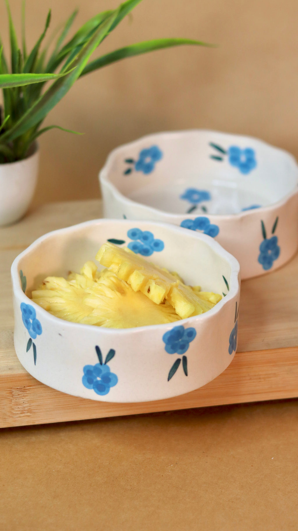 Blue Bloom berry Bowl