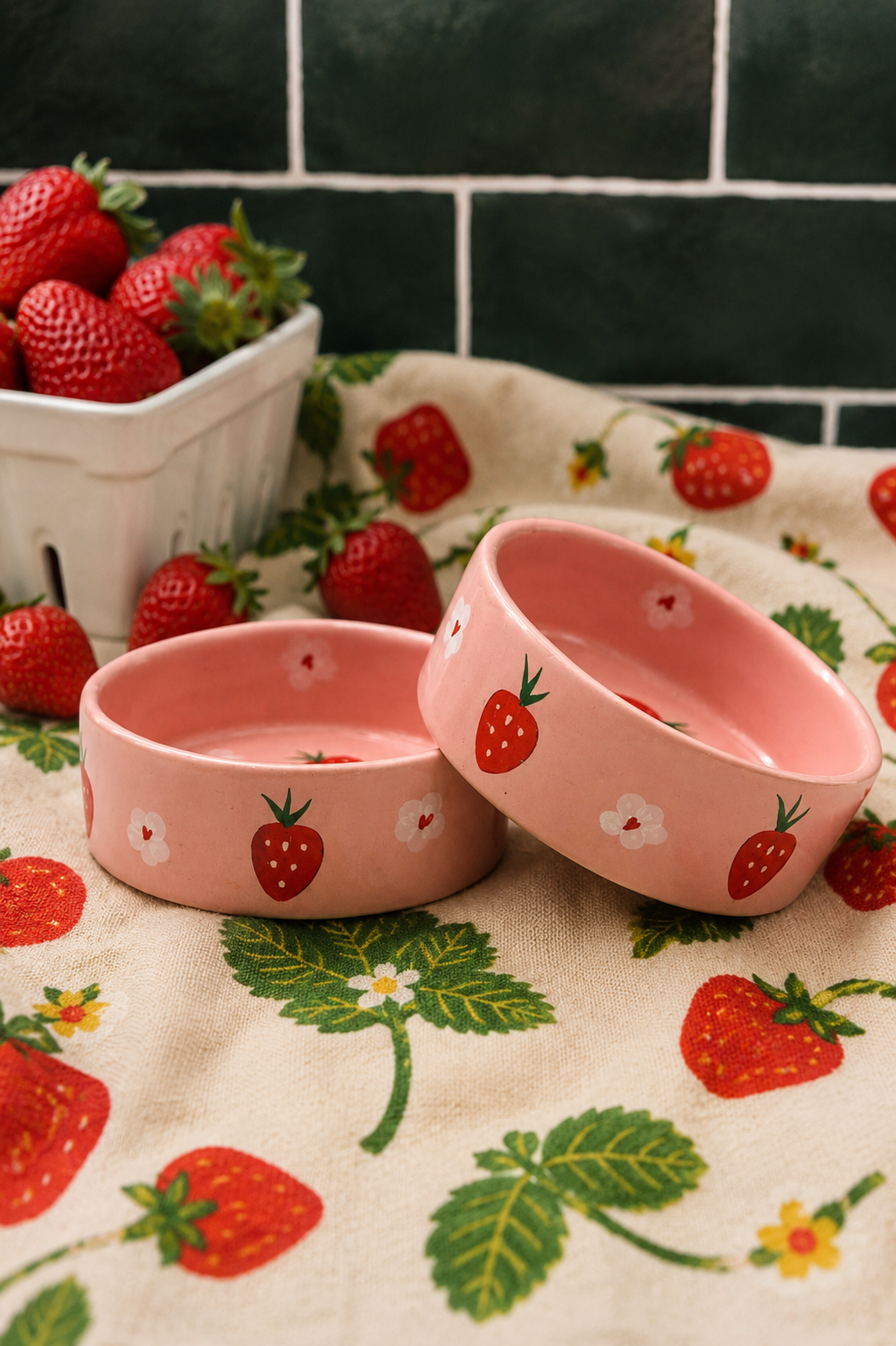 Strawberry Blush Bowl
