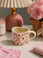 Sweetheart Heart Shaped Ceramic Mug