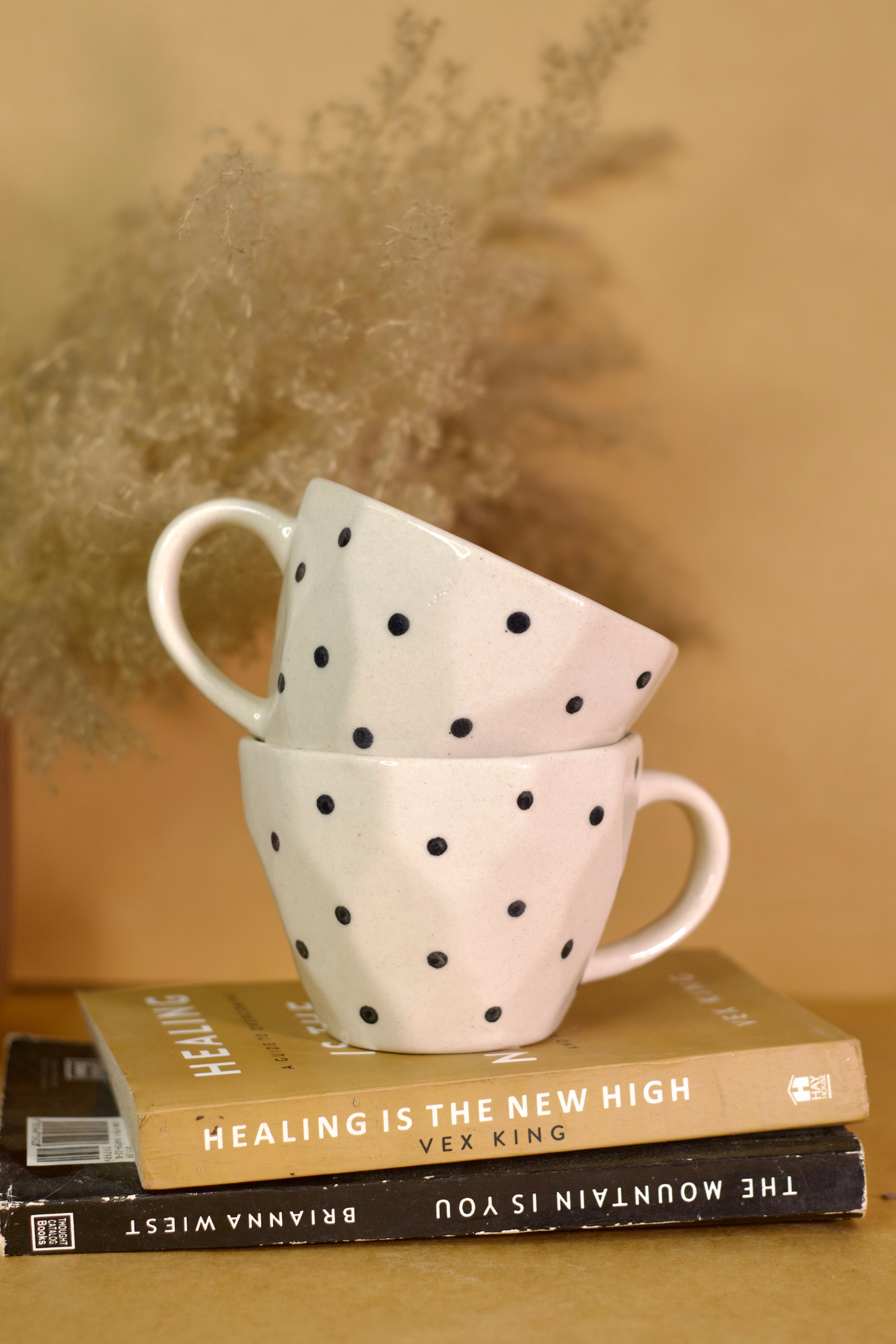 Classic Polka Dot Coffee Mug