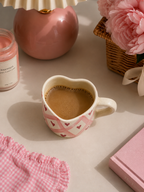Sweetheart Heart Shaped Ceramic Mug