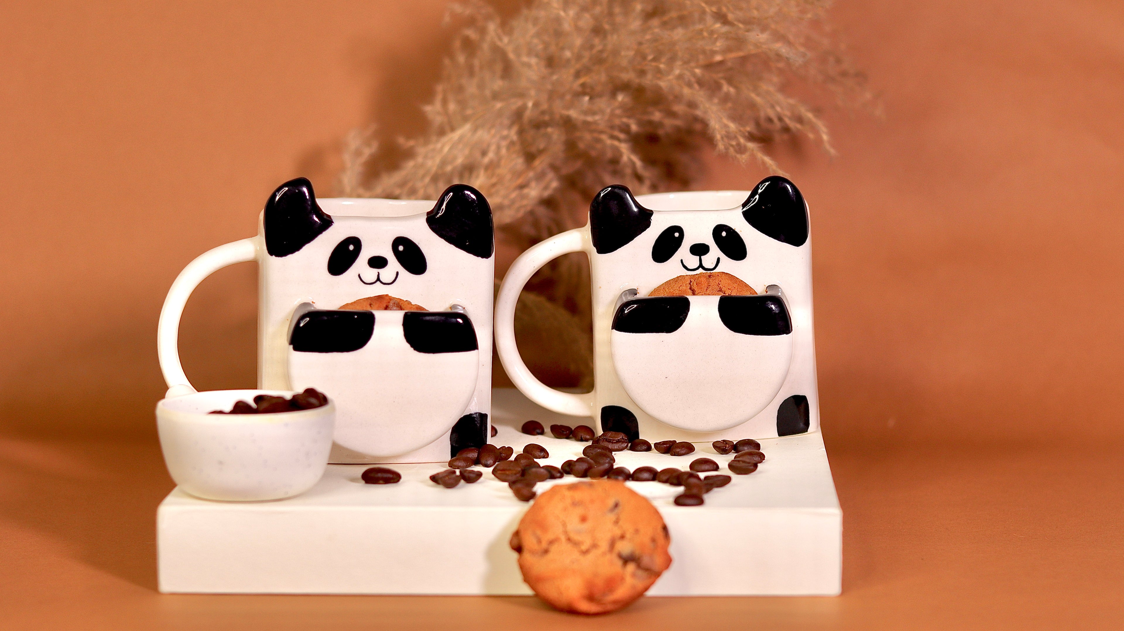 Hug-A-Cookie Panda Mug