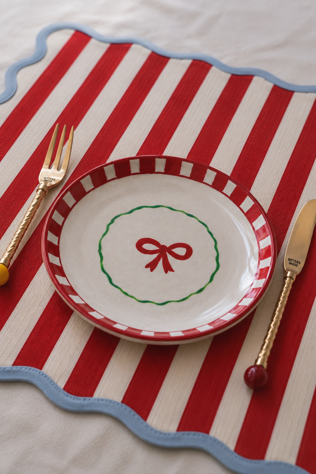 Candy Bow Plate