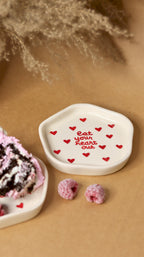 Eat your heart out Dessert plate