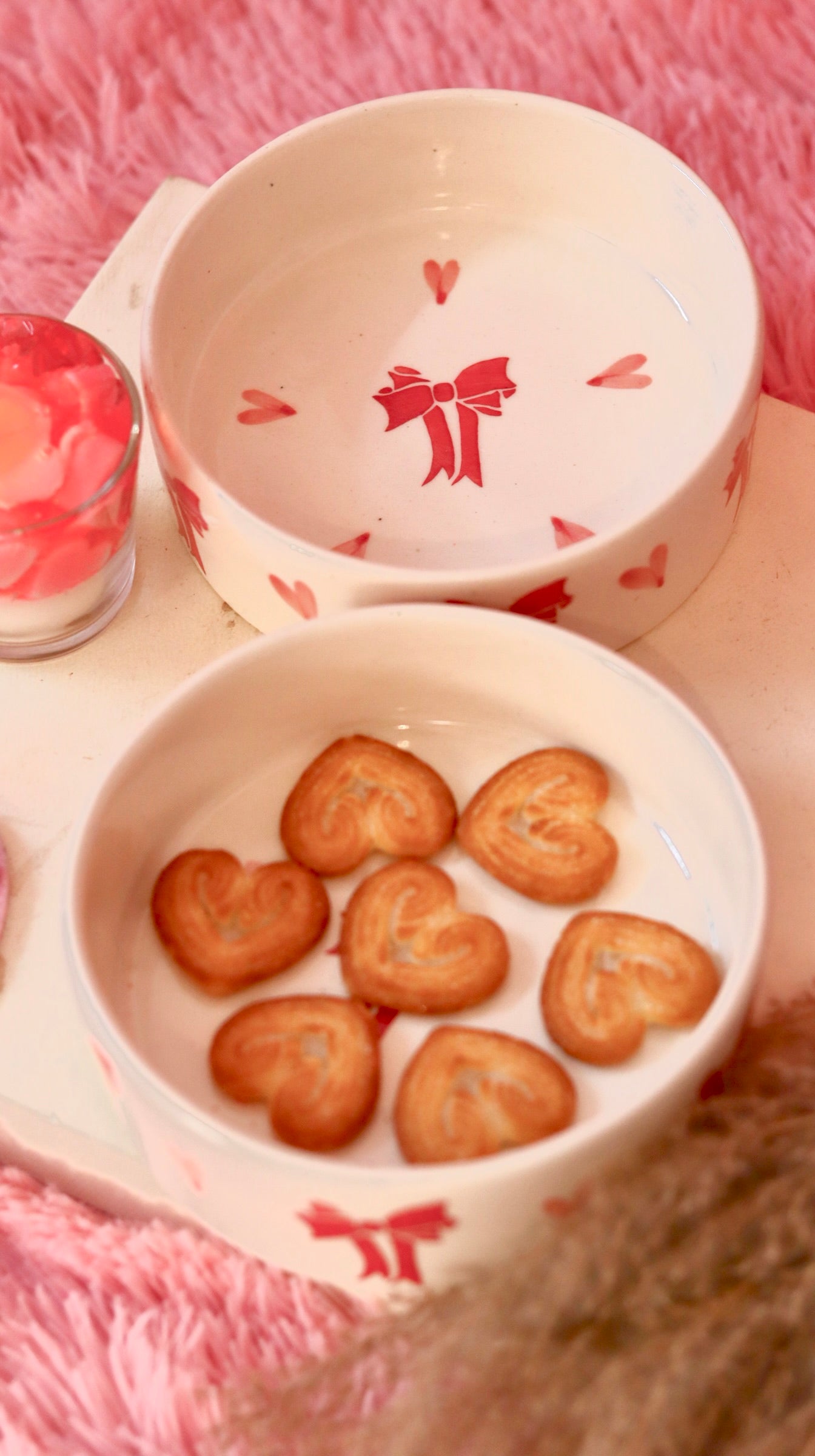 Heart Bow Snack Bowl