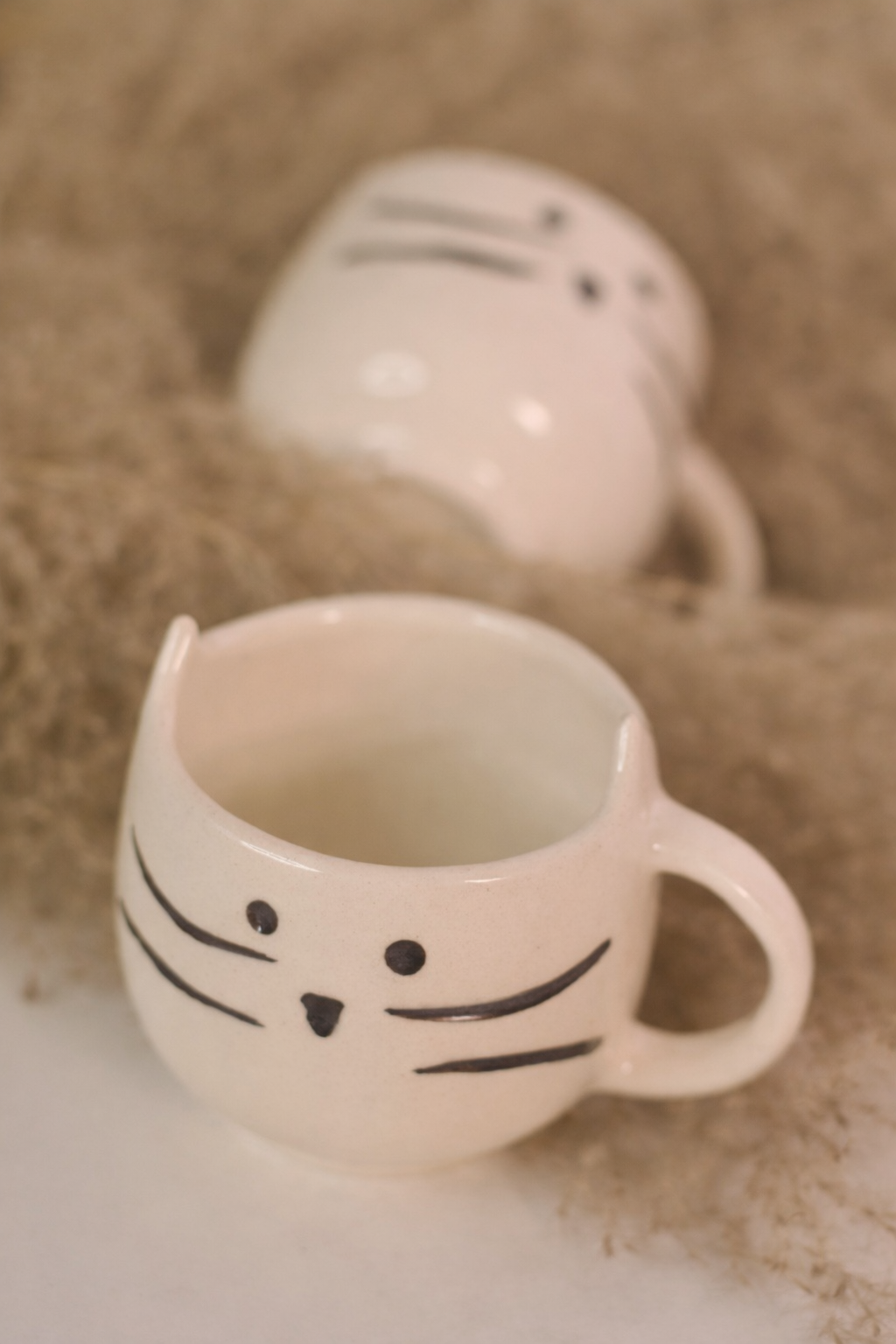 Smiley Cat Coffee Mug