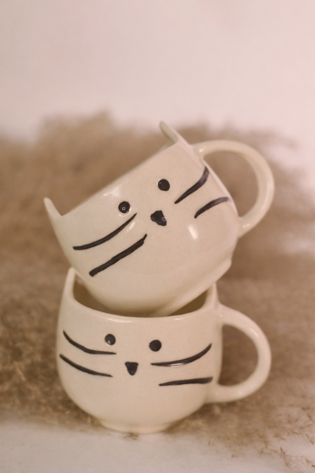 Smiley Cat Coffee Mug