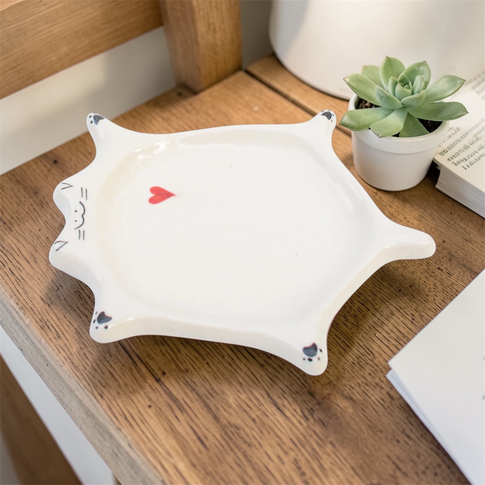 Cute Cat Plate