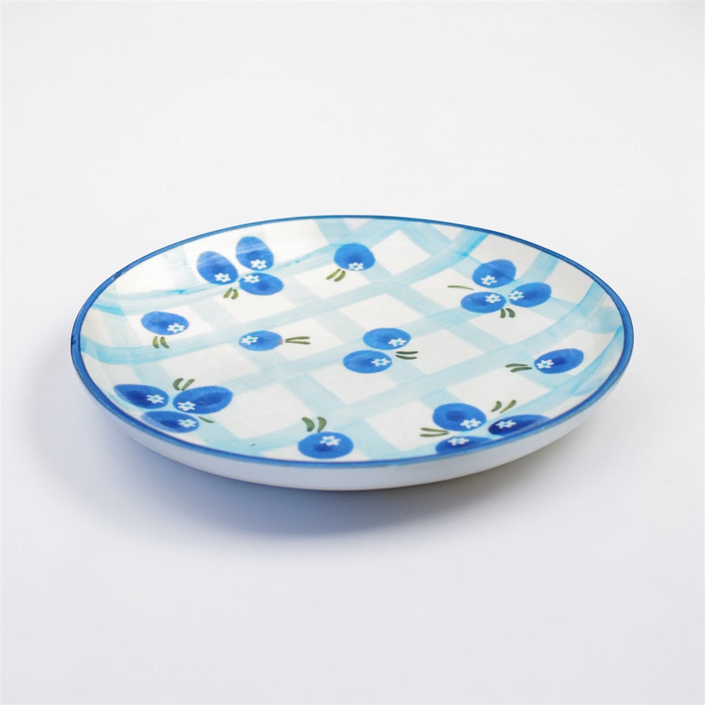 Blueberry Checks Plate