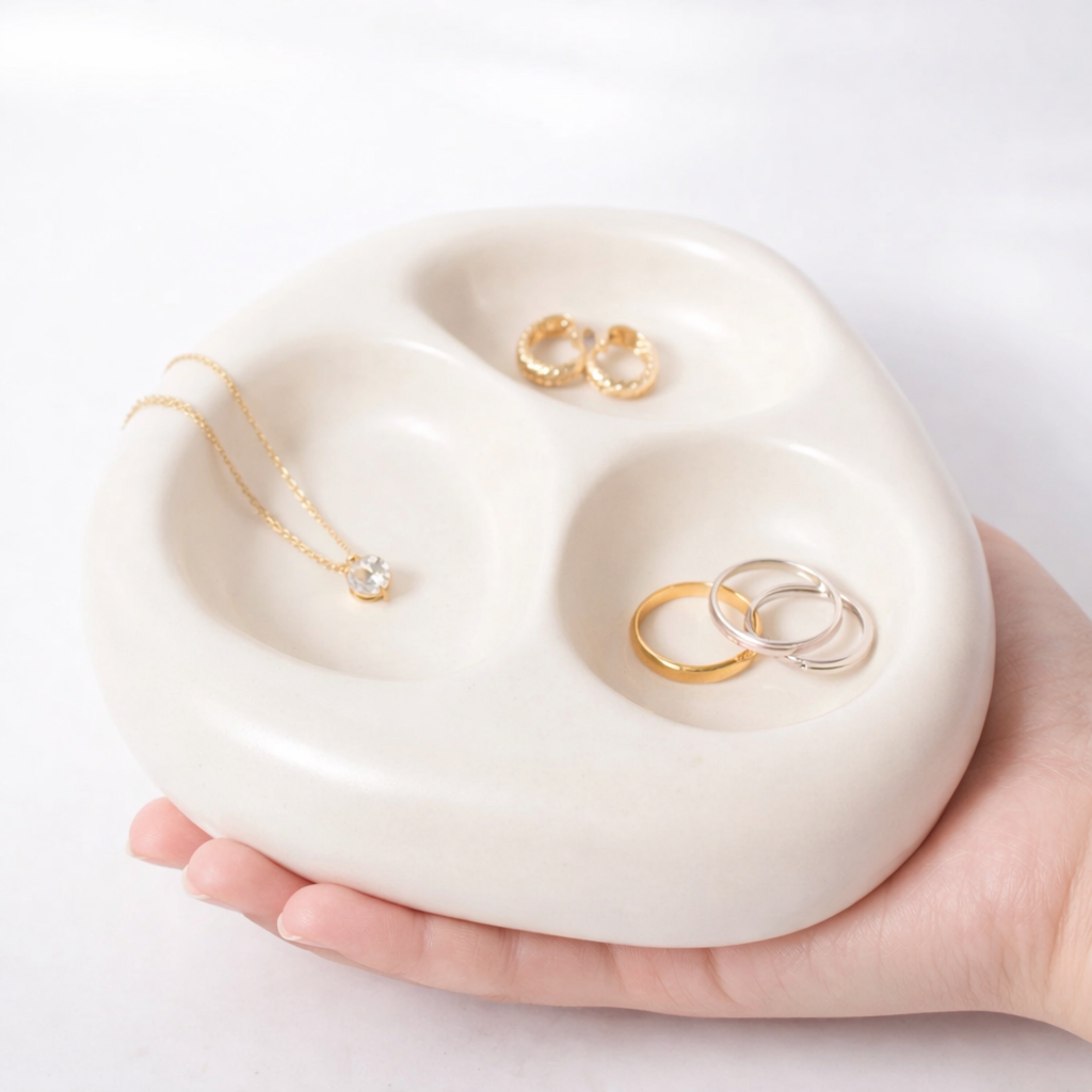 Bubble trinket tray