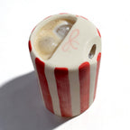 Bow Red Strip Tumbler