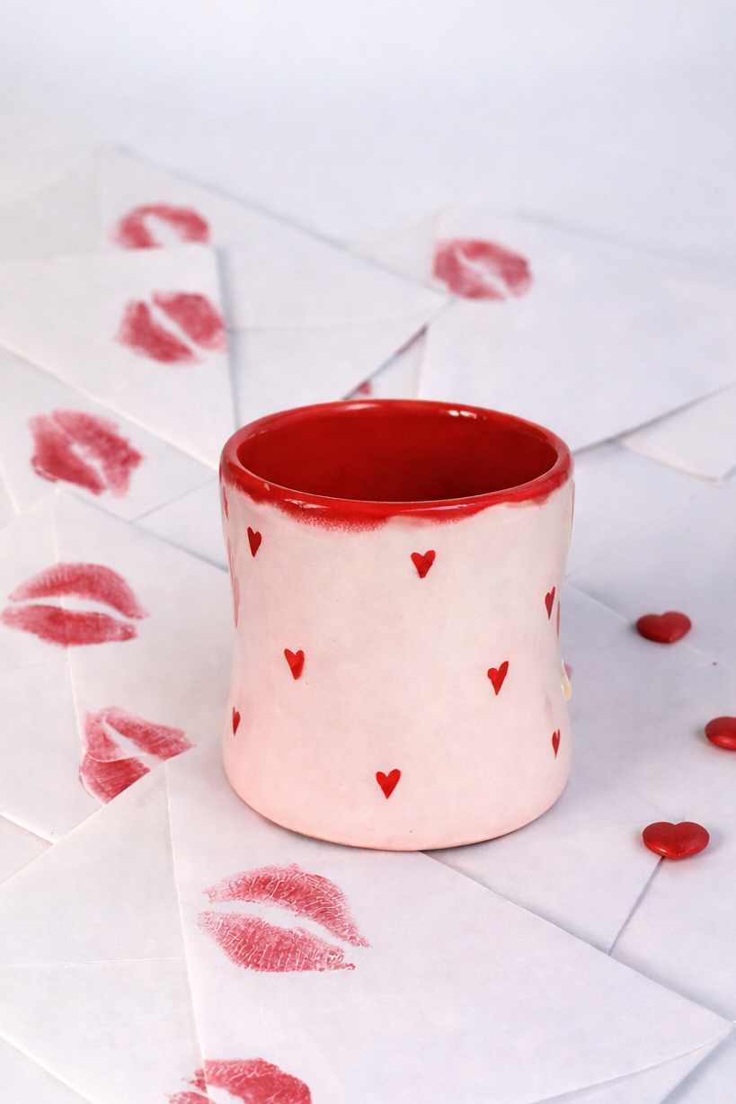 Mini Heart Pinch Tumbler