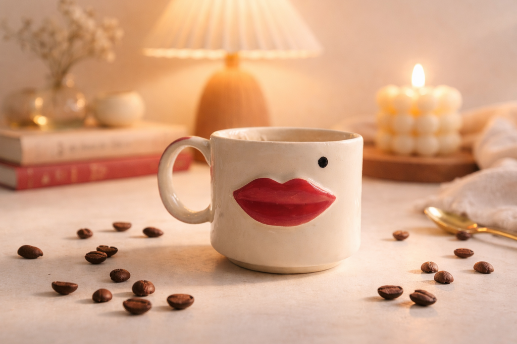 Red Lip Coffee Mug