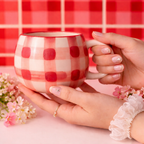 Red plaid Coffee Mug