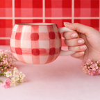 Red plaid Coffee Mug