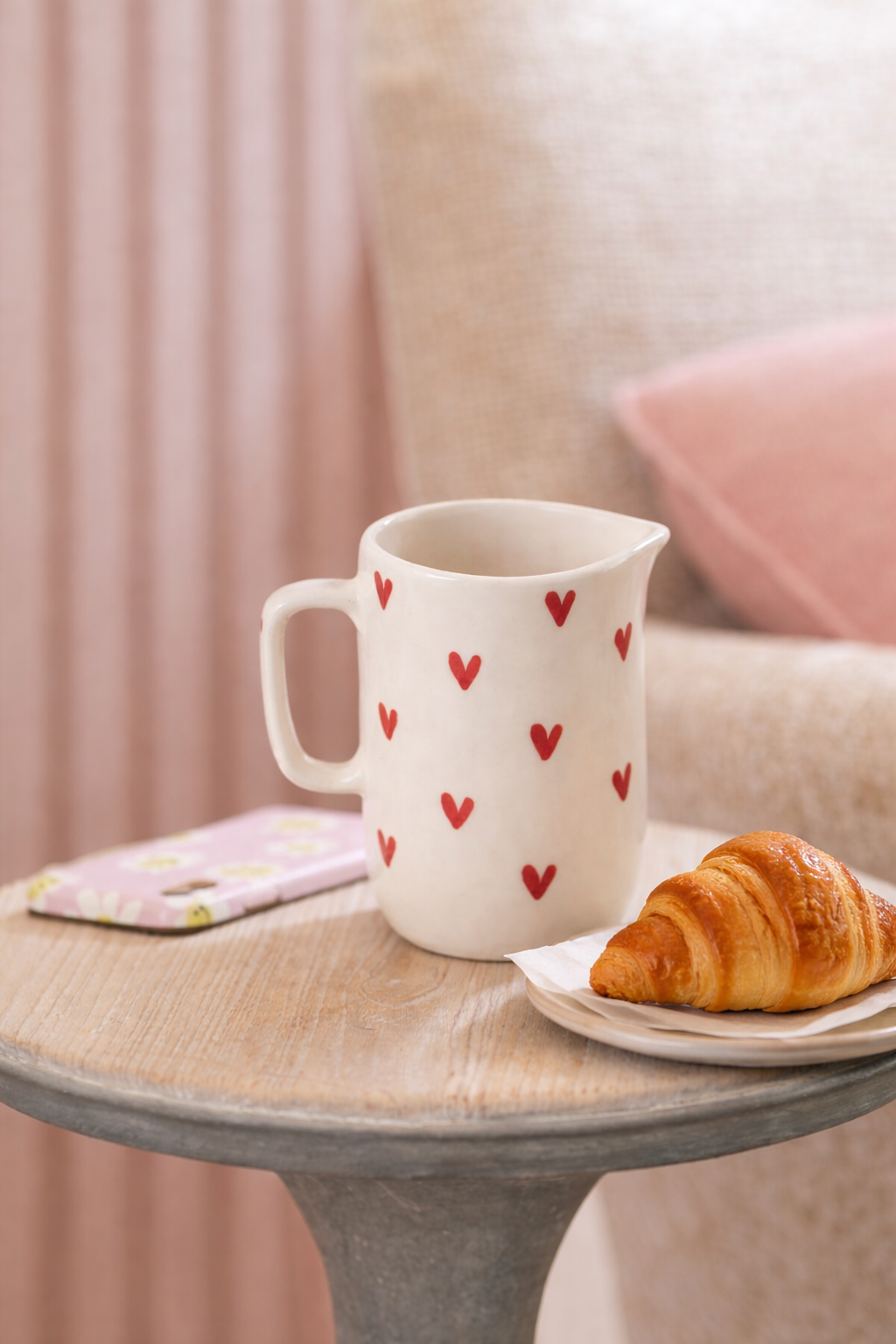 Mini Heart Milk / Juice Jug