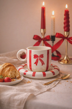 Bow Bubble Cup & Saucer