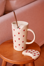 Mini Heart Ceramic Sipper