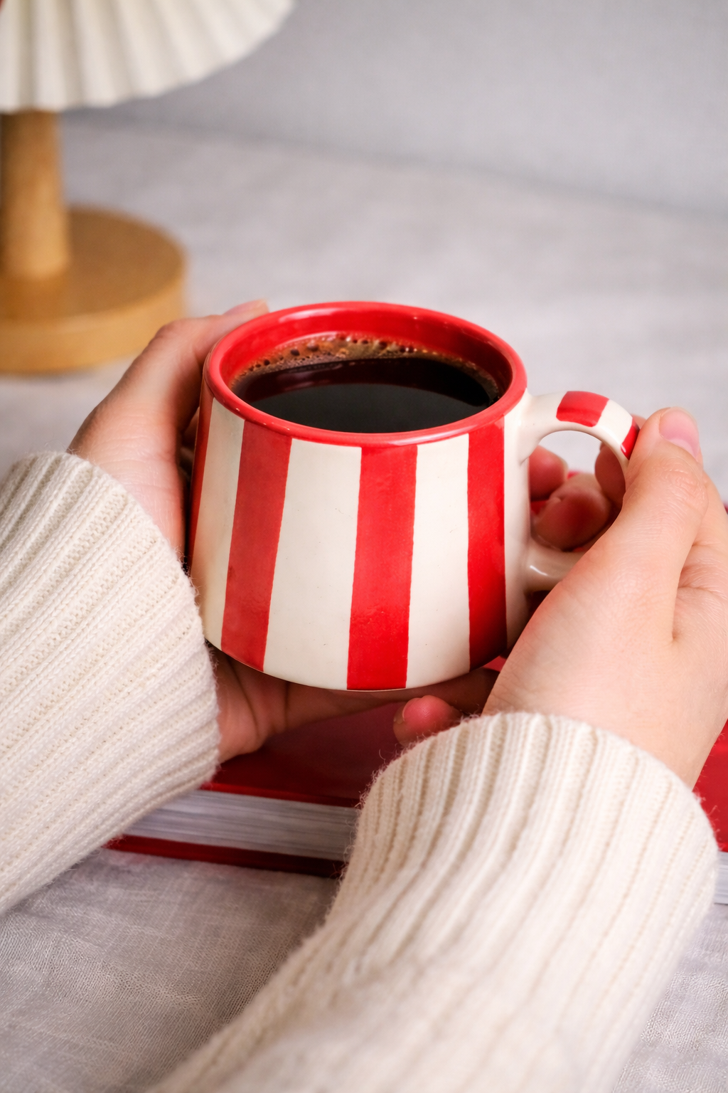 Red Strip Mug