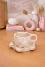 Bella Bow Cup & Saucer