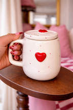 Heart & Dotty Ceramic Sipper