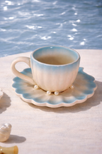 Sea Shell Cup & Saucer