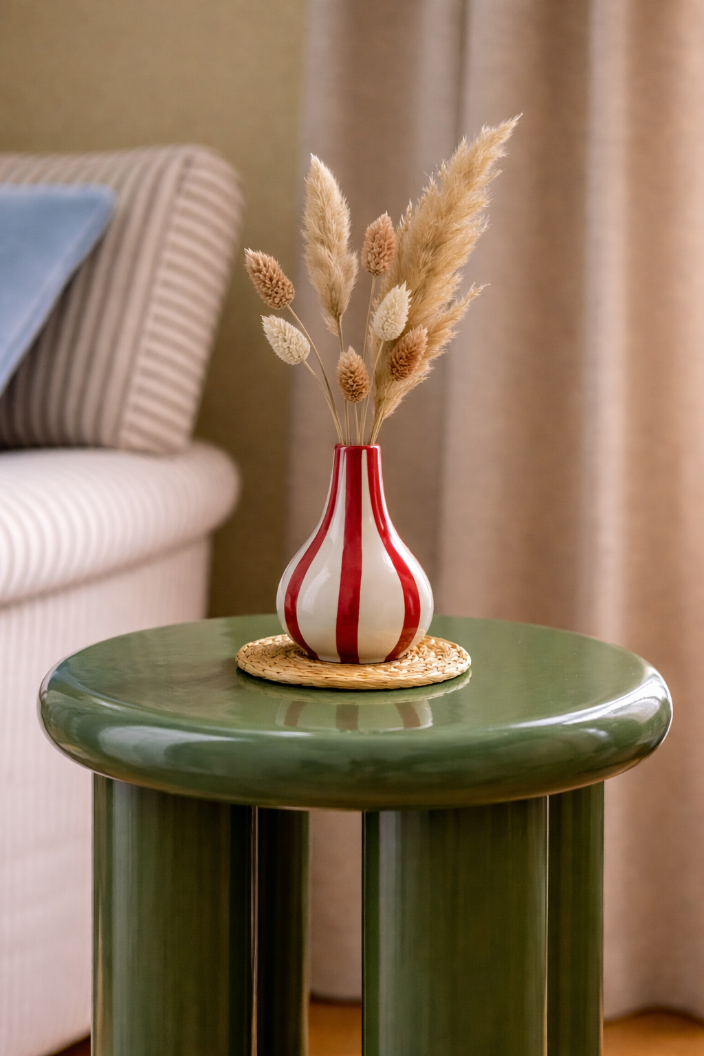 Mini Red Strip Vase