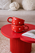 Full of Love Mug Red & Pink Coffee Mug