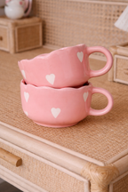 Full of Love Mug Red & Pink Coffee Mug