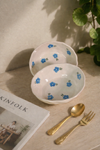 Blue Bloom Berry Large Bowl