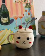 Honey Bunny Ceramic Sipper