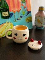 Honey Bunny Ceramic Sipper
