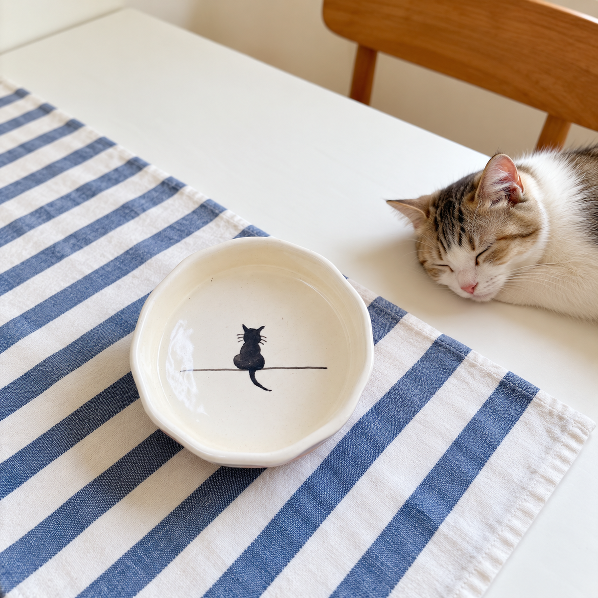 Meowgical Ceramic Cat Bowl – Cat Lover Gift