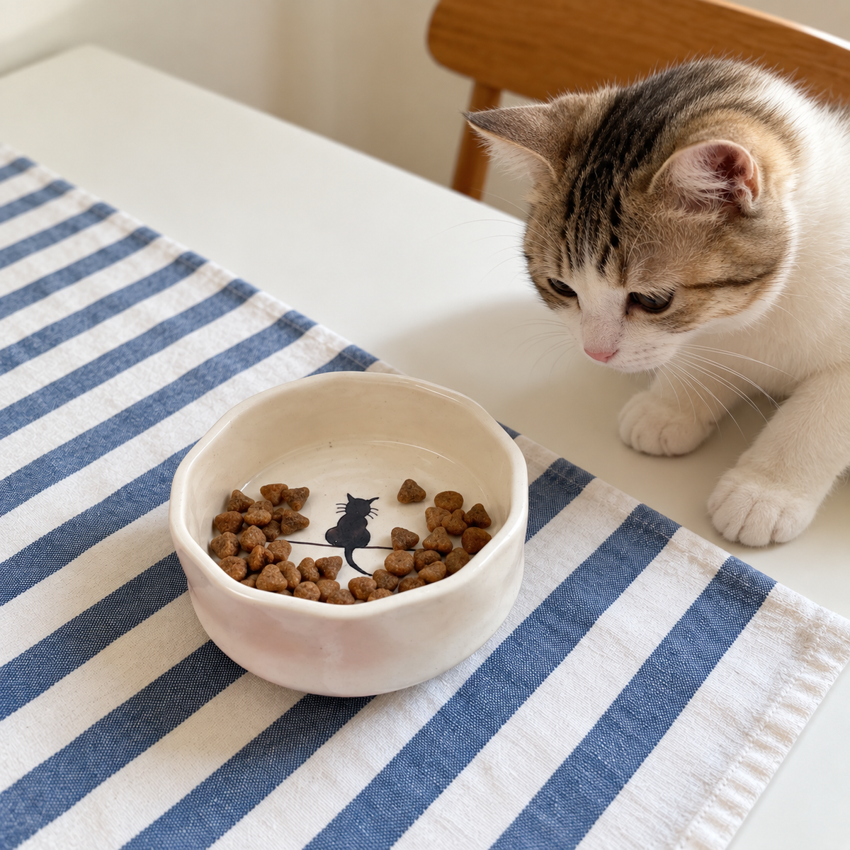 Meowgical Ceramic Cat Bowl – Cat Lover Gift