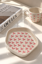 Darling Ceramic Cup & Saucer – Heart Gift Set