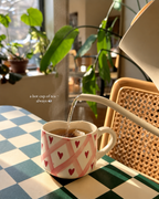 Sweetheart Heart-Shaped Ceramic Tea & Coffee Mug